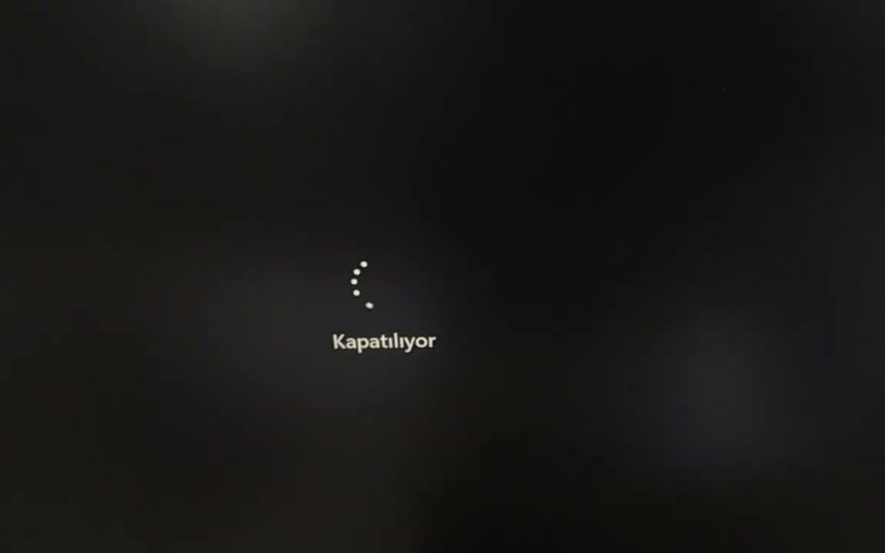 Bilgisayar Kapatılıyor Ekranında Kalıyor, Çözümü Nedir?